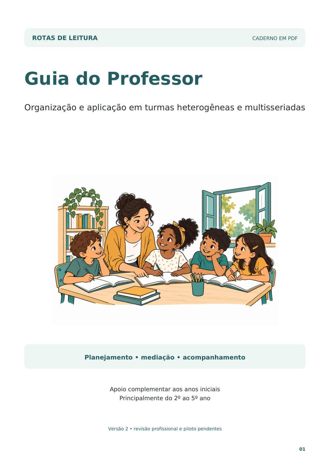 Capa real do Guia do Professor